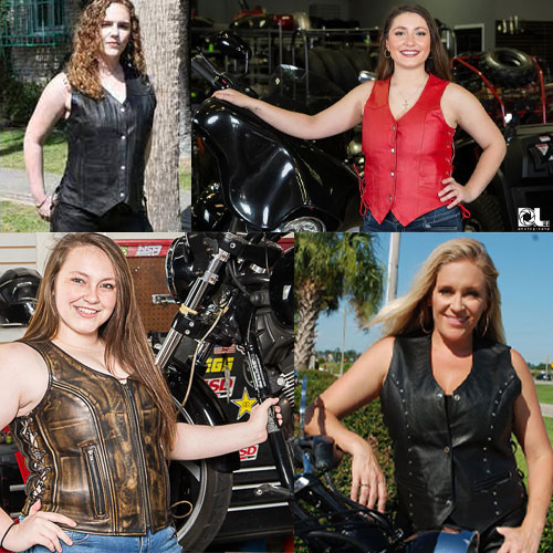 Damen Lederweste Damen Lederweste