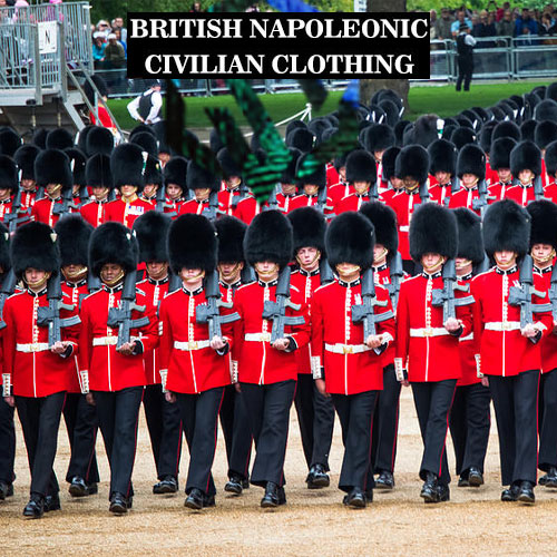 Britische Napoleonische Zivilkleidung