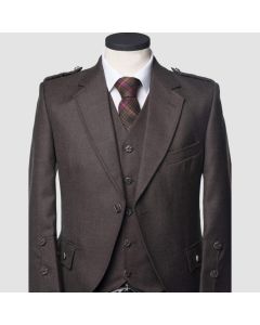 BROWN TWEED KILT JACKET AND WAISTCOAT - Jacket Tailor