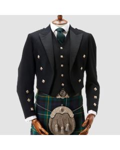 Men's Prince Charlie Jacket & 5 Button Waistcoat - Jacket Tailor