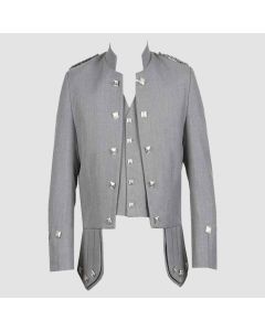 Sheriffmuir Jacket And Waistcoat Grey - Jacket Tailor