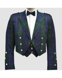 Black Watch Prince Charlie Kilt Jacket - Jacket Tailor