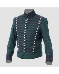 Steampunk Military Uniform Hussar Jacket Napoleonic Uniform - Jacket Tailor