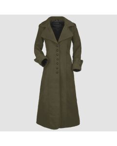 Desdemona Coats Dark Green by Gothic