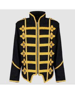 Black Parade Jacket Steampunk Punk Military Mcr Drummer - Jacket Tailor