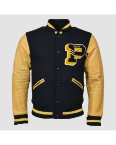 Polo Ralph Lauren Men's Wool Letterman Varsity Patch Jacket - Jacket Tailor