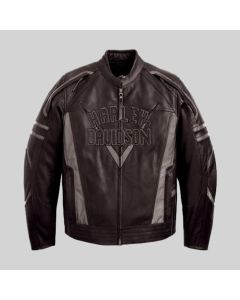 Brown Harley Davidson Man’s Leather Jacket