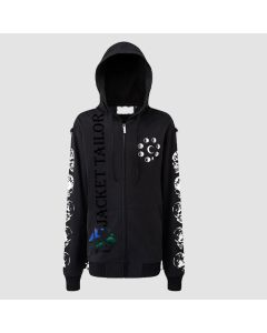 Luna Morte Phases Hoodie by Klister Clothing