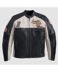 Harley Davison Men’s Classic Perforated Leather Jacket