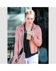 Hilary Duff Leather Jacket