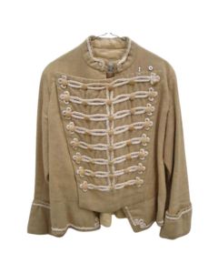 Hussar's Jacket Theatrical Wear Replica Jacket Military Antique Jacket