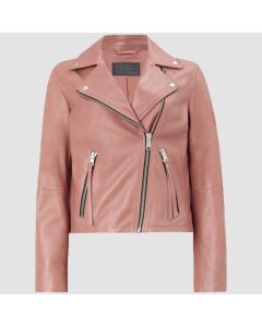 Women’s Genuine Leather Biker Jacket