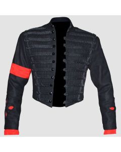 Michael Jackson Black Jacket Mtv Awards Military  - Jacket Tailor