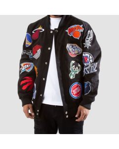 Nba Collage Patch Jacket