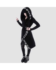 All Seeing Moon Hoodie Gothic Jacket for Women by Restyle
