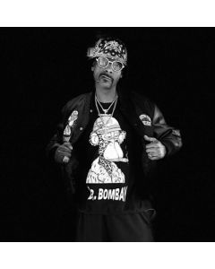 Snoop Dog Death Row x Dr Bombay Varsity Leather Jacket