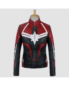 Captain Marvel Leather Jacket
