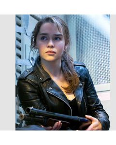Sarah Connor Terminator Genisys Leather Jacket