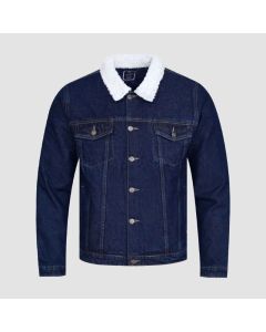 Denim Jacket Moto Trucker Denim Jacket Fur Collar-Jacket Tailor