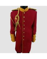 Men's Napoleonic Prussian Dragoon Officers Coat Military Jacket - Jacket Tailor