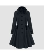 Olwin Coat in Black