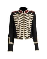 Marching Band Jacket Hussar Twill Black - Jacket Tailor