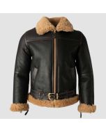 B3 Bomber Battle Shearling Jacket